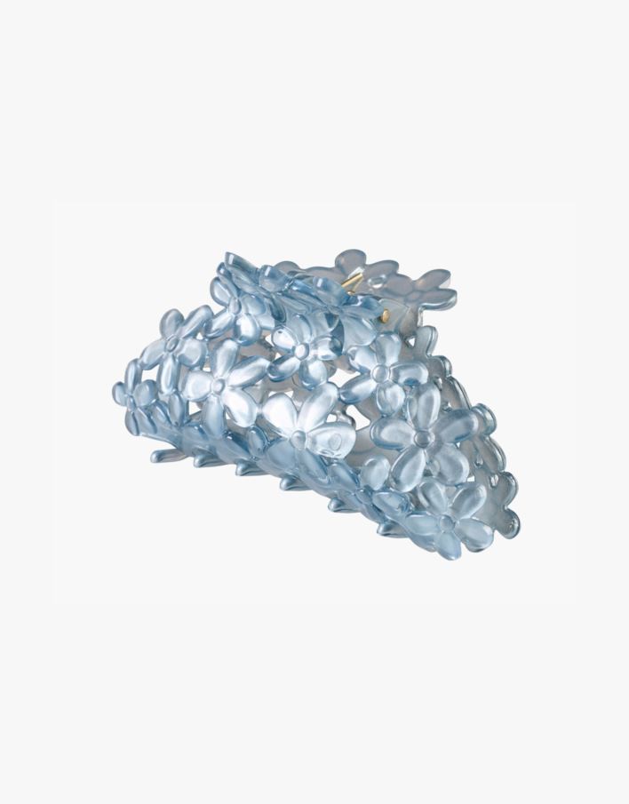 Hårklype blå - 4,5x9,7x4,3 cm blå - 1