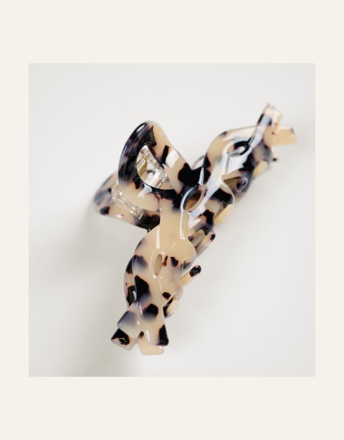 Hårklype lys brun - 2