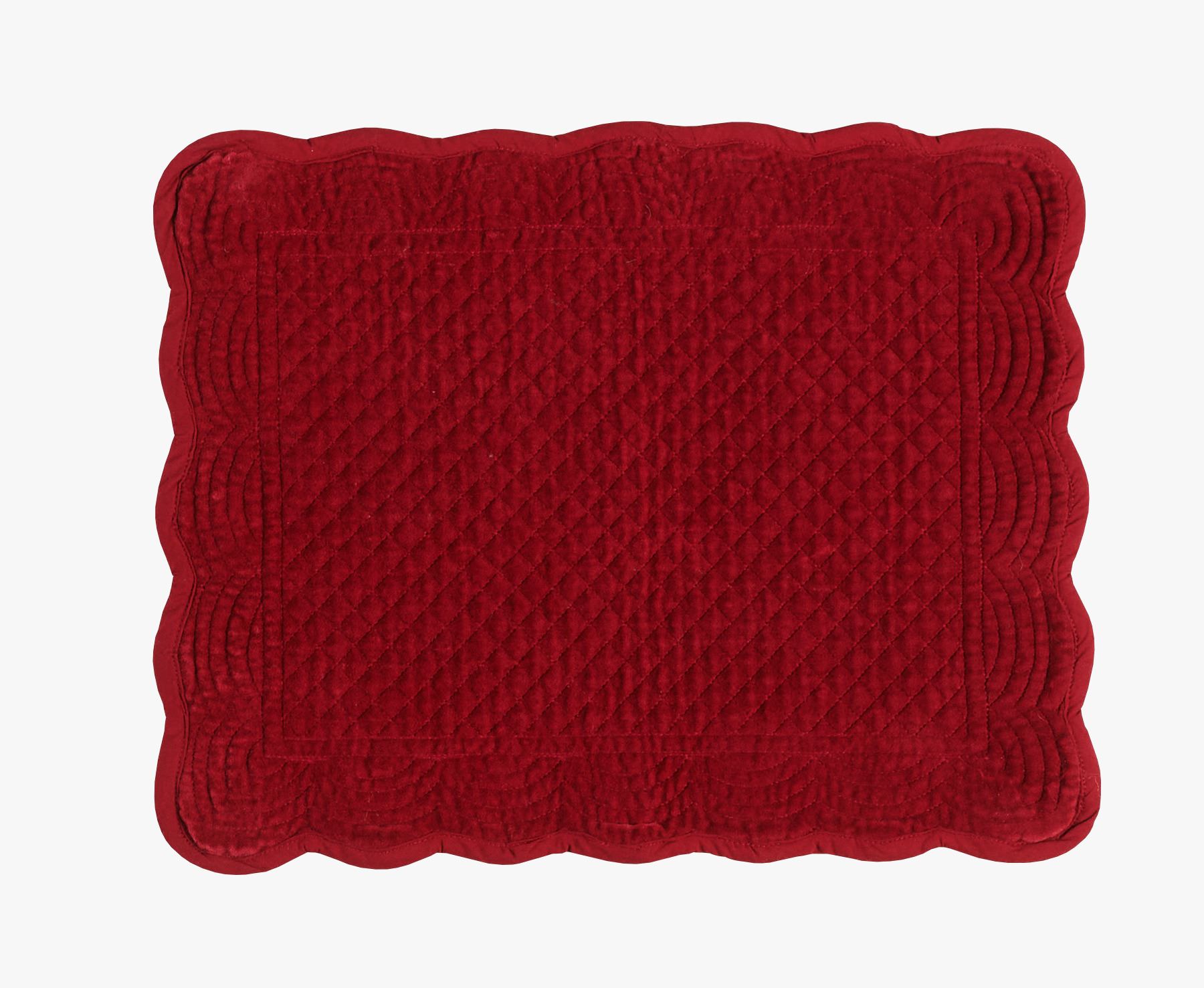 Brikke mørk rød - 33x45 cm mørk rød - 1