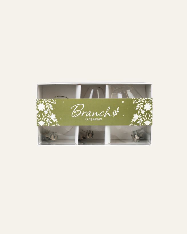 Juletrepynt transparent - 19,5x10,5x6 cm transparent - 1