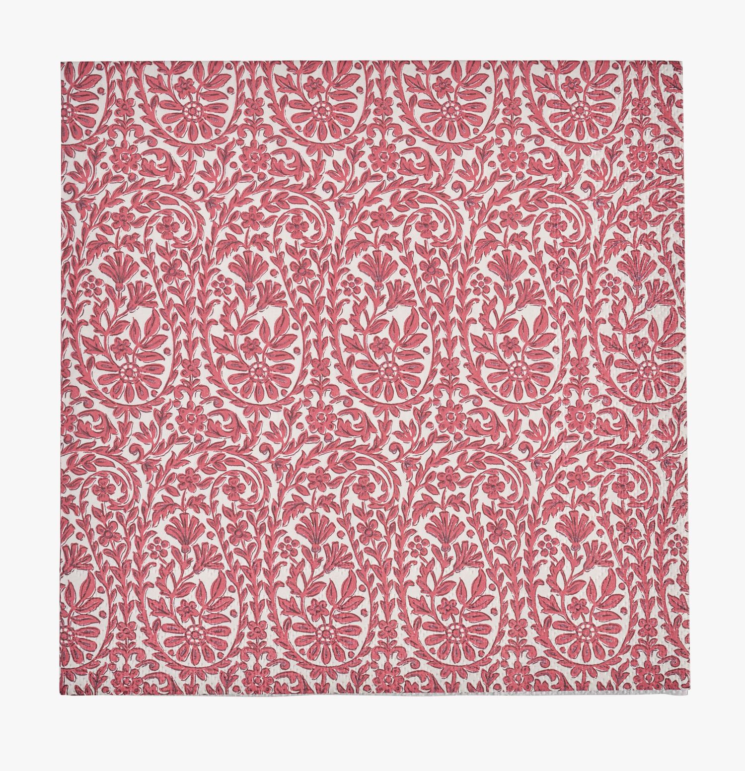 Papirservietter multi rød - 33x33 cm multi rød - 1