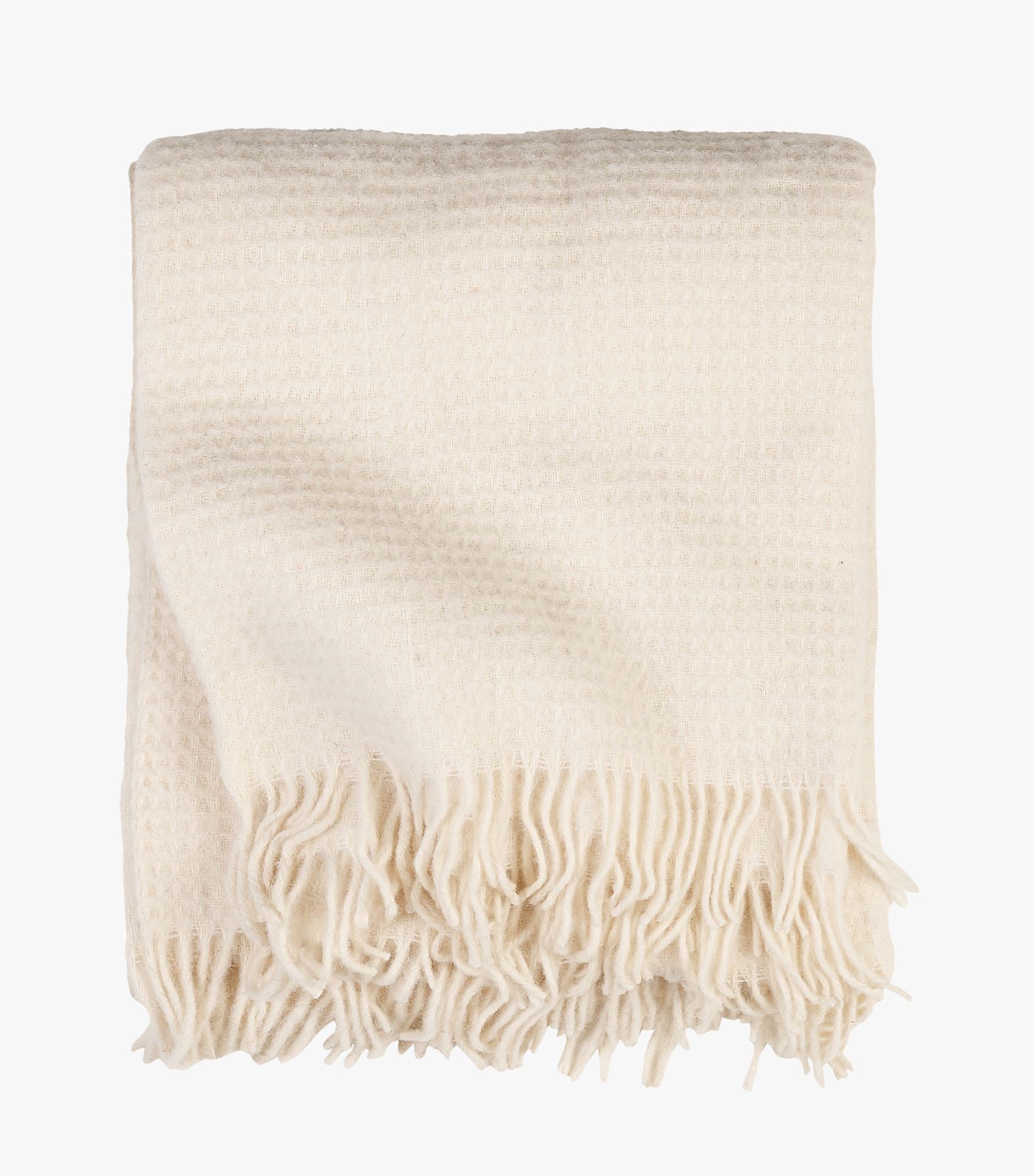 Ullpledd offwhite - 190x200 cm offwhite - 1