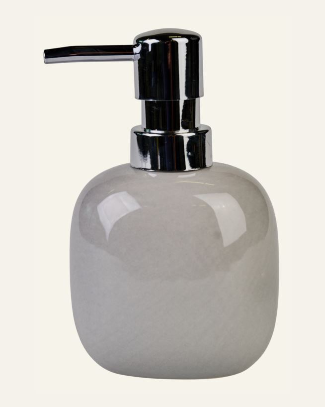 Såpedispenser grå - 8,5x6,1x14,2 cm grå - 1