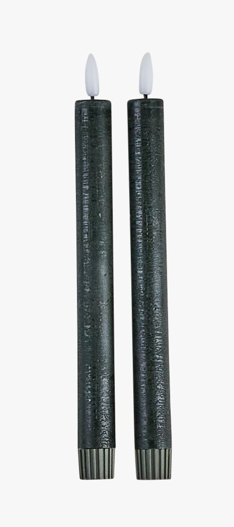 Led stakelys mørk grønn - ø2x24,5 cm mørk grønn - 1