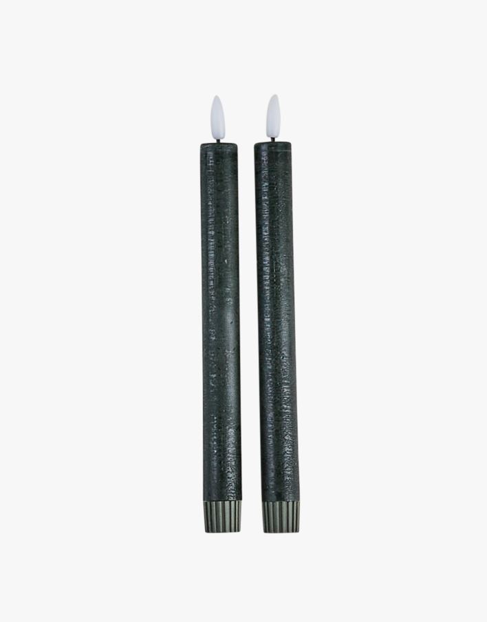 Led stakelys mørk grønn - ø2x24,5 cm mørk grønn - 1