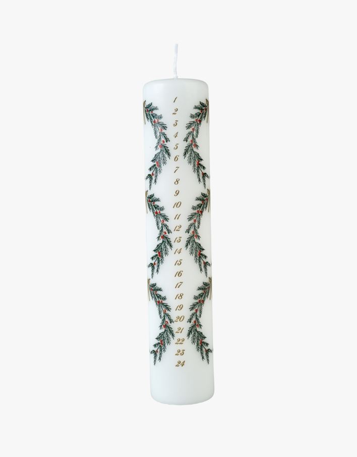 Adventslys multi hvit - 25 cm 5 cm multi hvit - 1