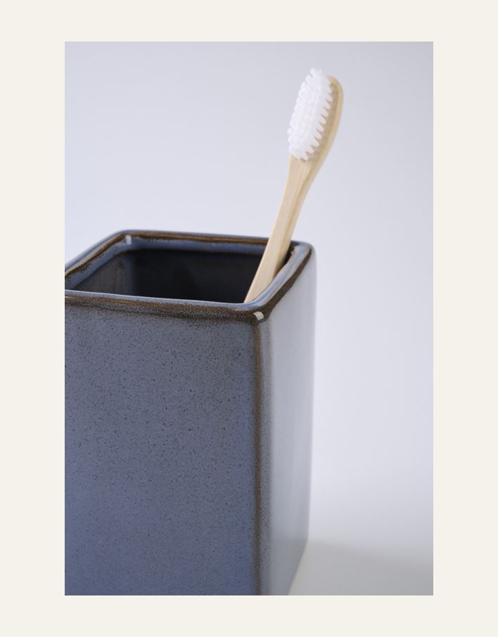 Tannbørsteholder grå - 2