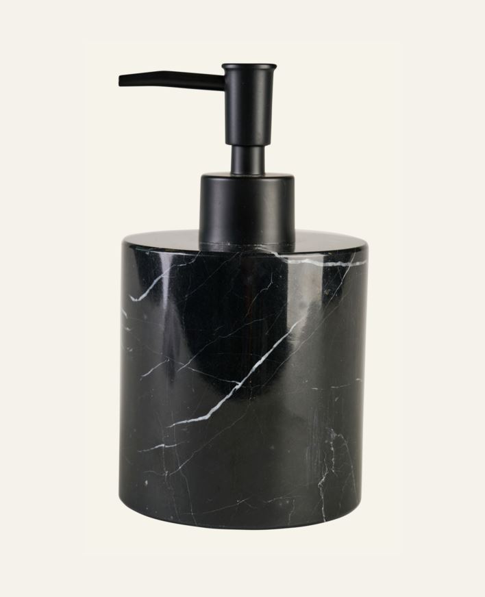 Såpedispenser svart - 8,5x8,5x15 cm svart - 1