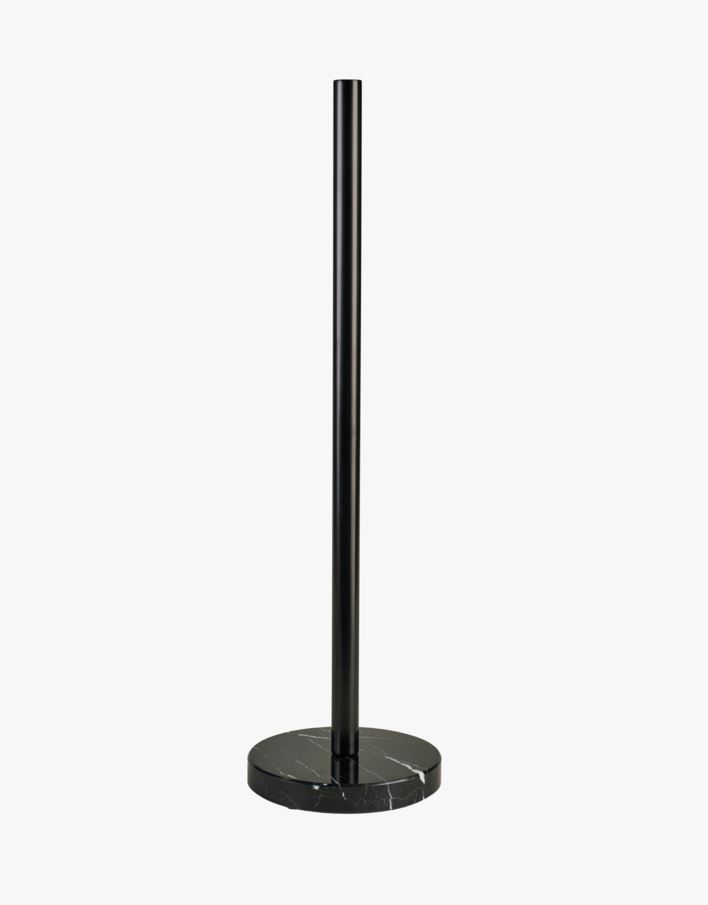 Toalettrull holder svart - 13,2x13,2x47 cm svart - 1