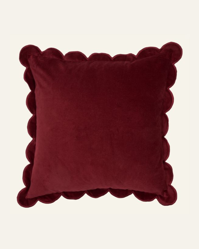Pynteputetrekk burgunder - 45x45 cm burgunder - 1