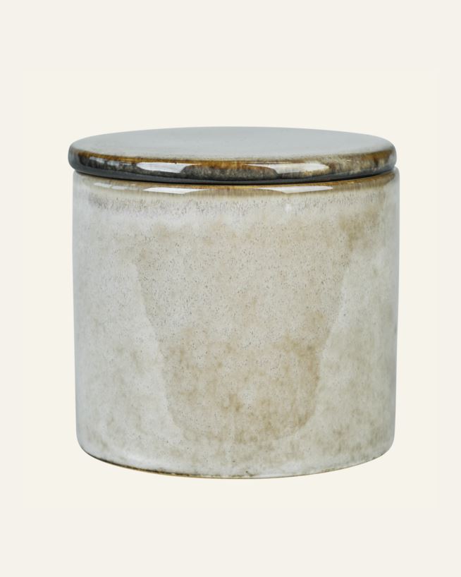 Oppbevaringsboks beige - 9,4x9,4x9 cm beige - 1