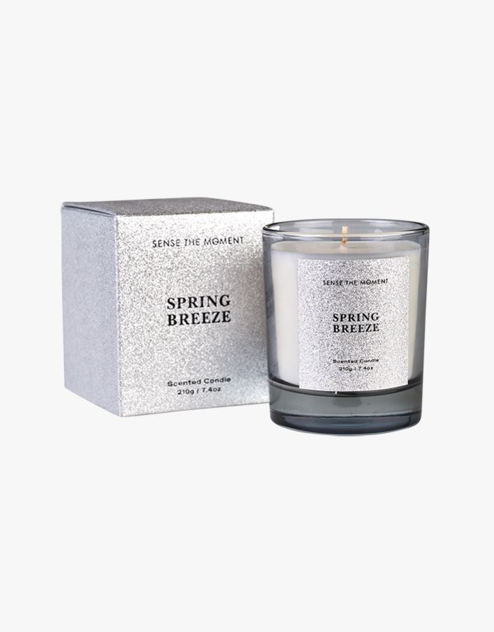 Duftlys sølv - 210 g sølv - 1