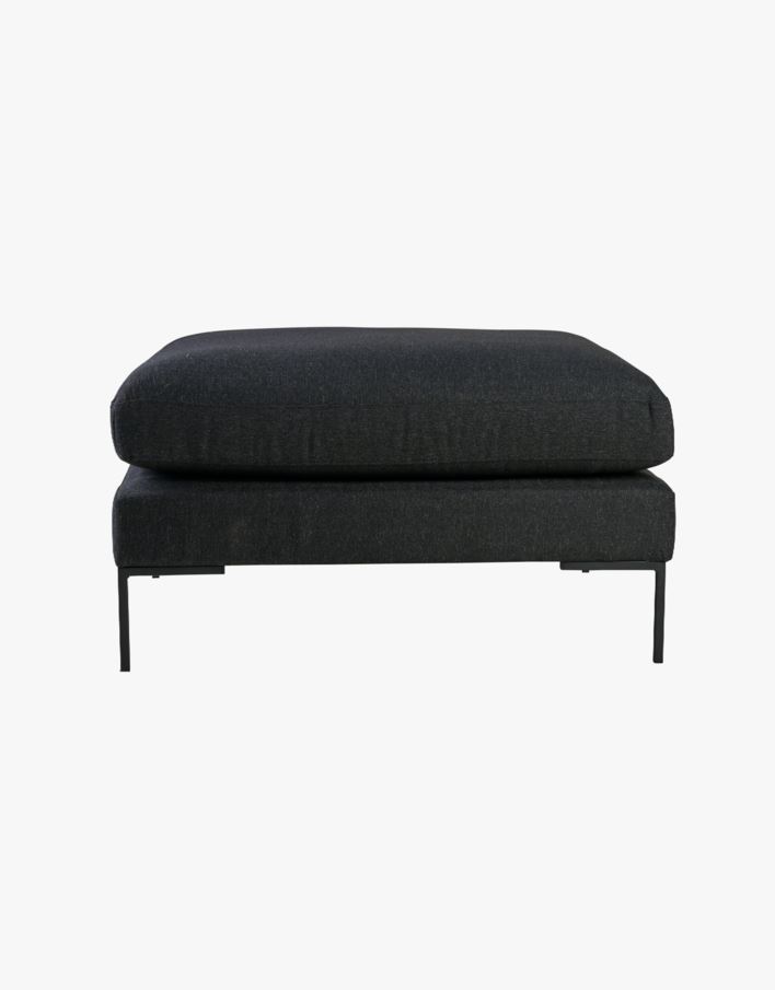 Puff svart - 90x90x50 cm svart - 1