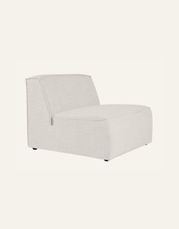 Modul 1,5 seter uten armlene natur - 2