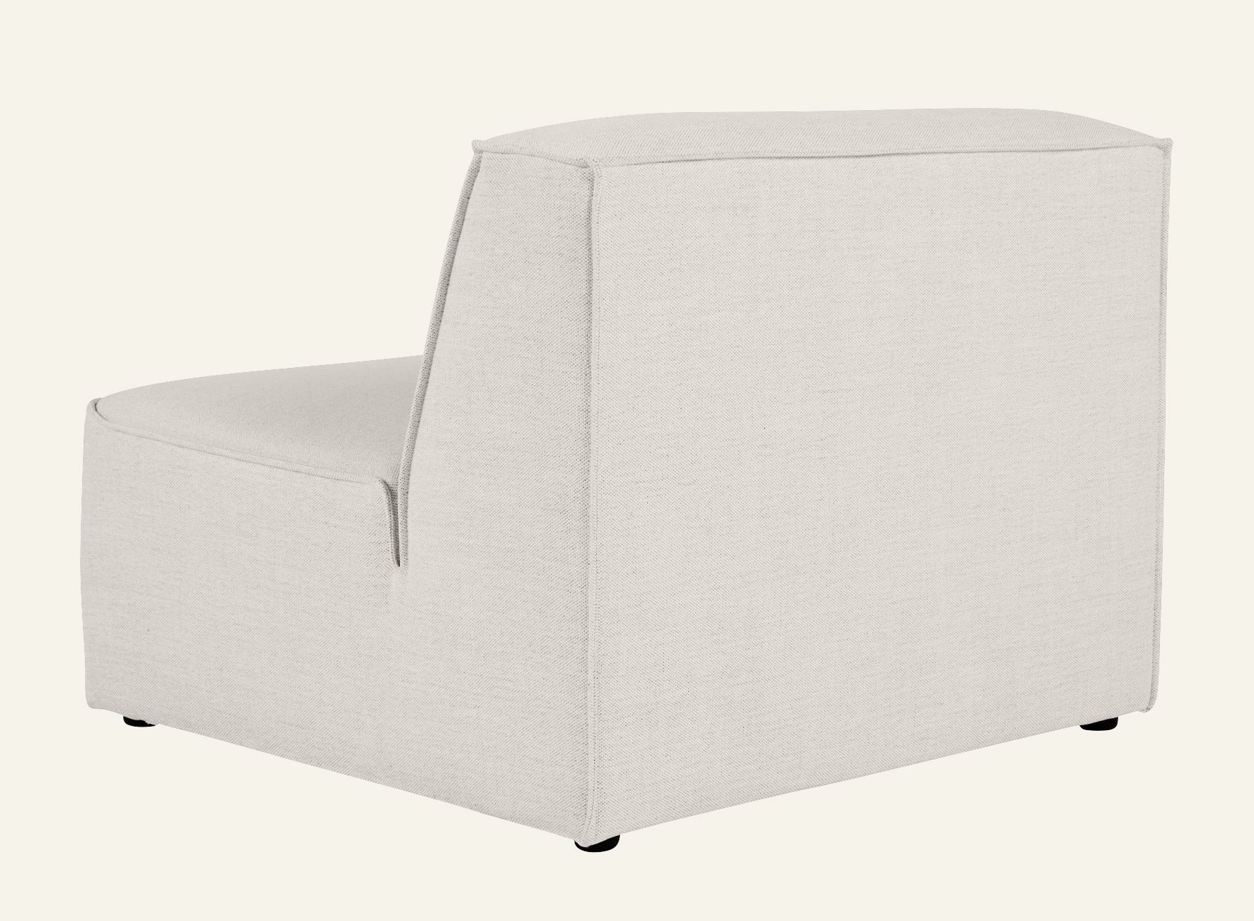 Modul 1,5 seter uten armlene natur - 3