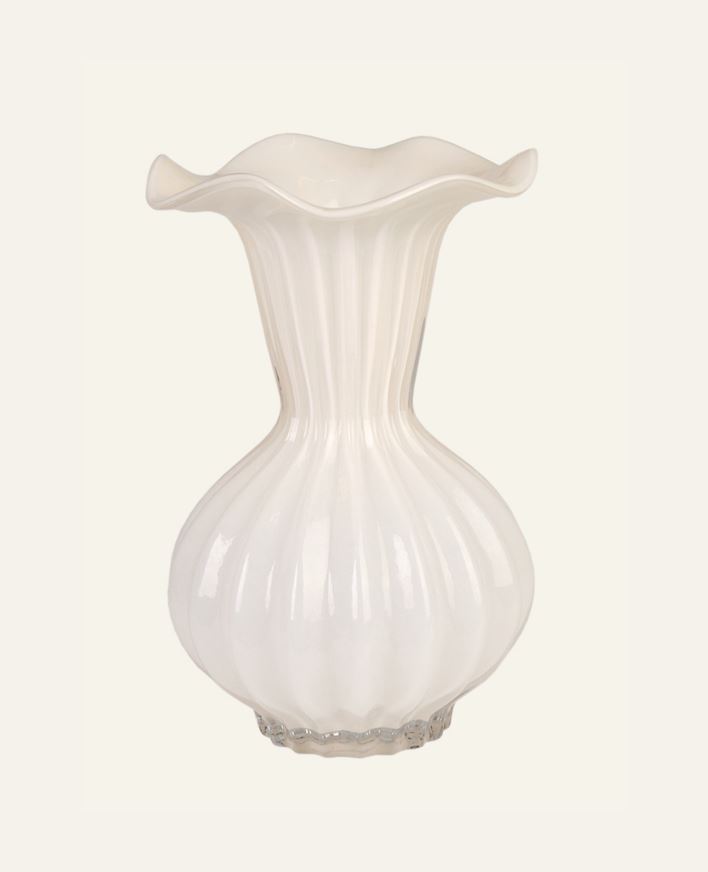 Vase hvit - 17x17x27 cm hvit - 1