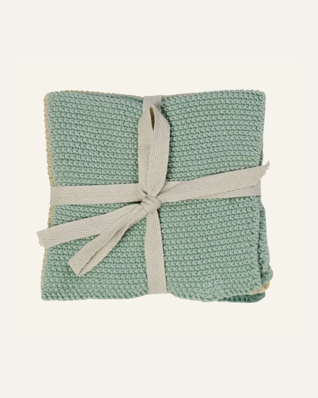 Klut 3 pk grønn - 26x26 cm grønn - 1