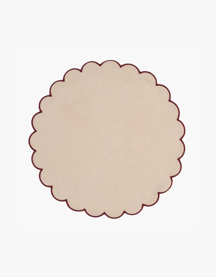 Tøyserviett beige - ø40 beige - 1