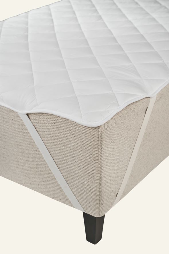 Madrassbeskytter hvit - 2