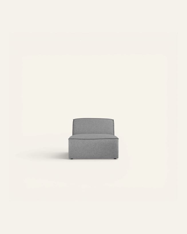 Modul 1,5 seter uten armlene grå - 90x93x73 cm grå - 1