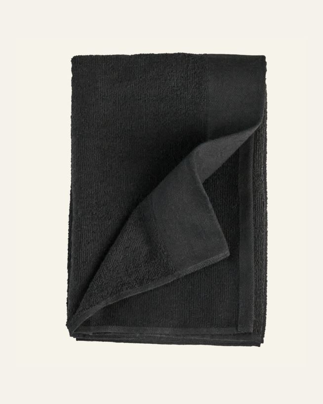 Håndkle svart - 65x130 cm svart - 1