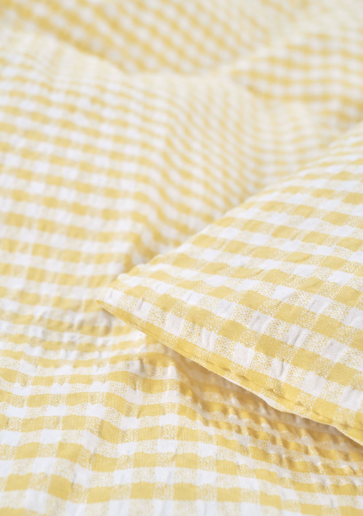 Krepp sengesett gul - 3