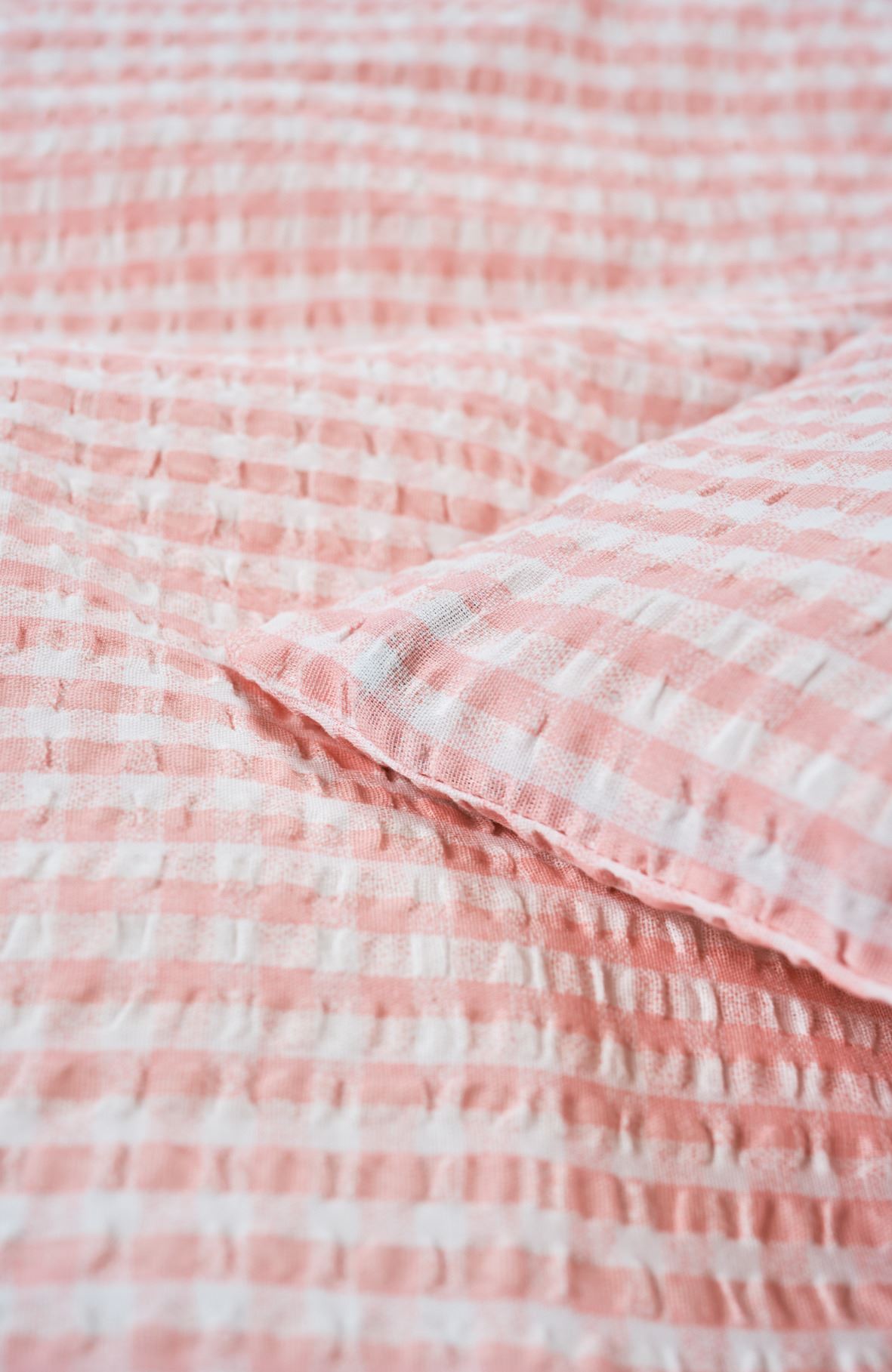 Krepp sengesett rosa - 4