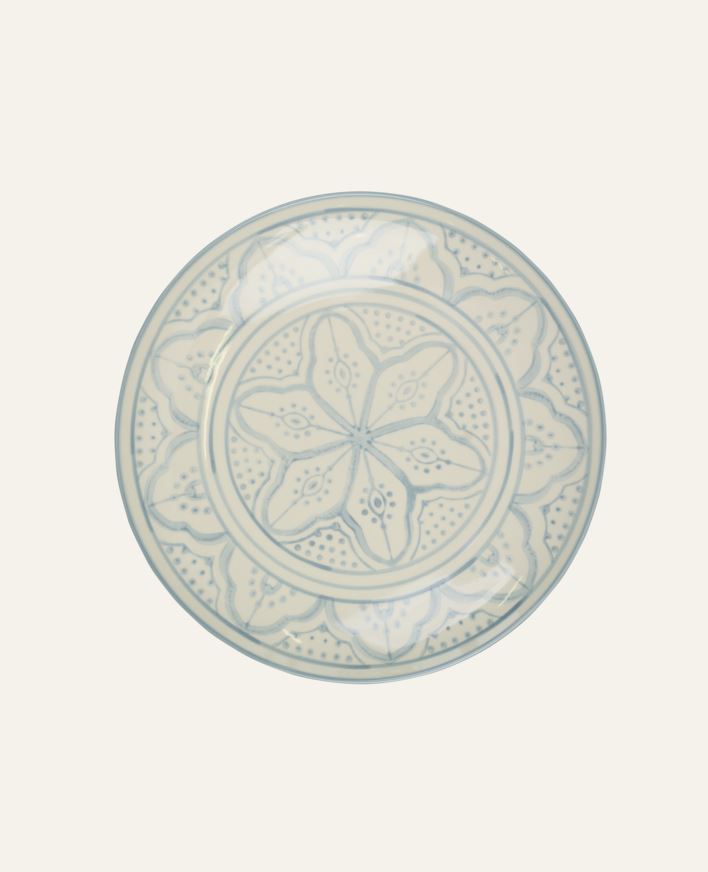 Tallerken lys blå - ø27,3 lys blå - 1