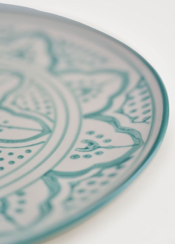 Tallerken grønn - 3