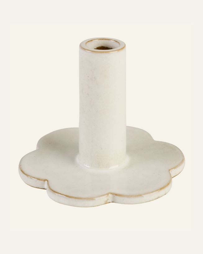 Lysestake offwhite - 13x13x11 cm offwhite - 1