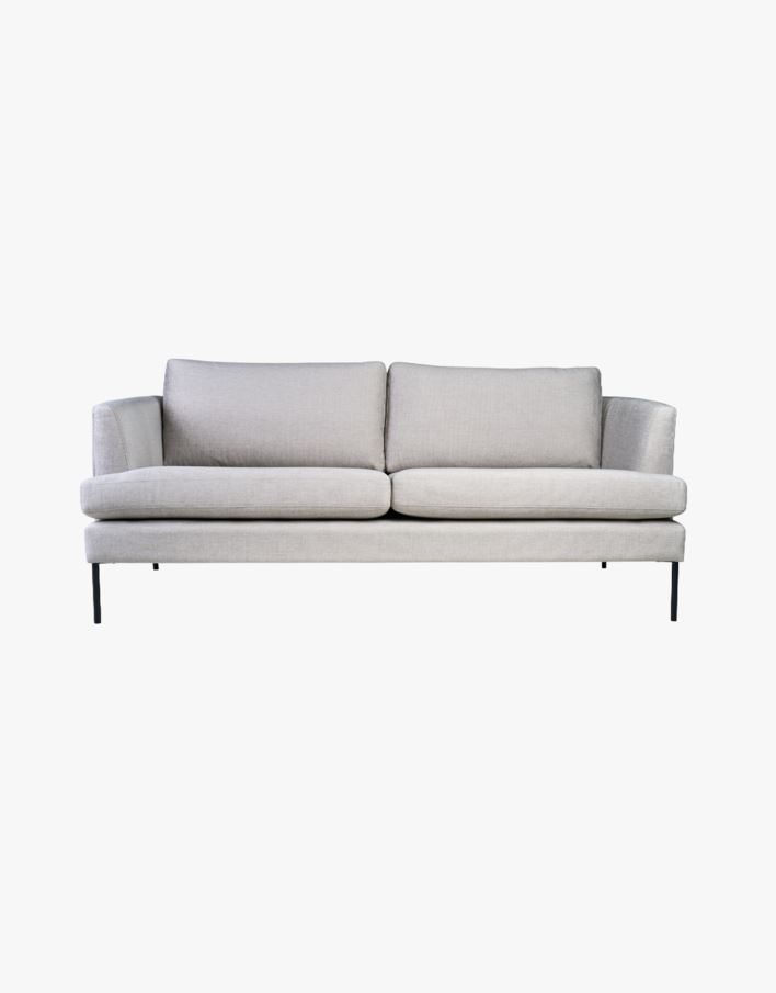 Ava sofa 3 seter setetrekk pakke beige - 60x60x60 cm beige - 1
