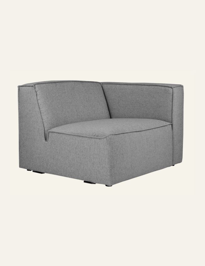 Modul 1,5 seter armlene høyre grå - 2