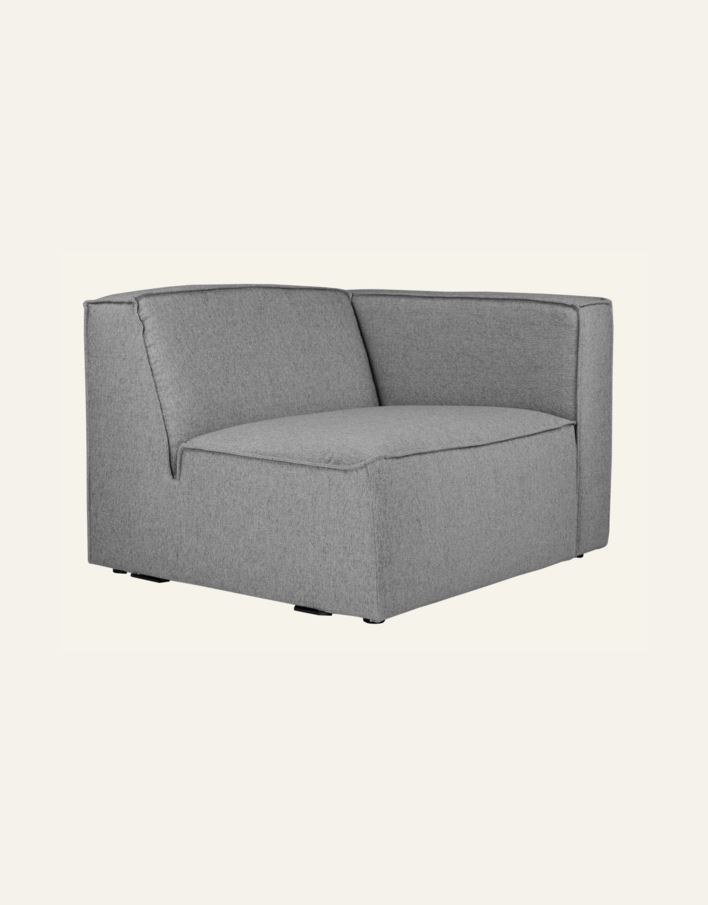 Modul 1,5 seter armlene høyre grå - 2