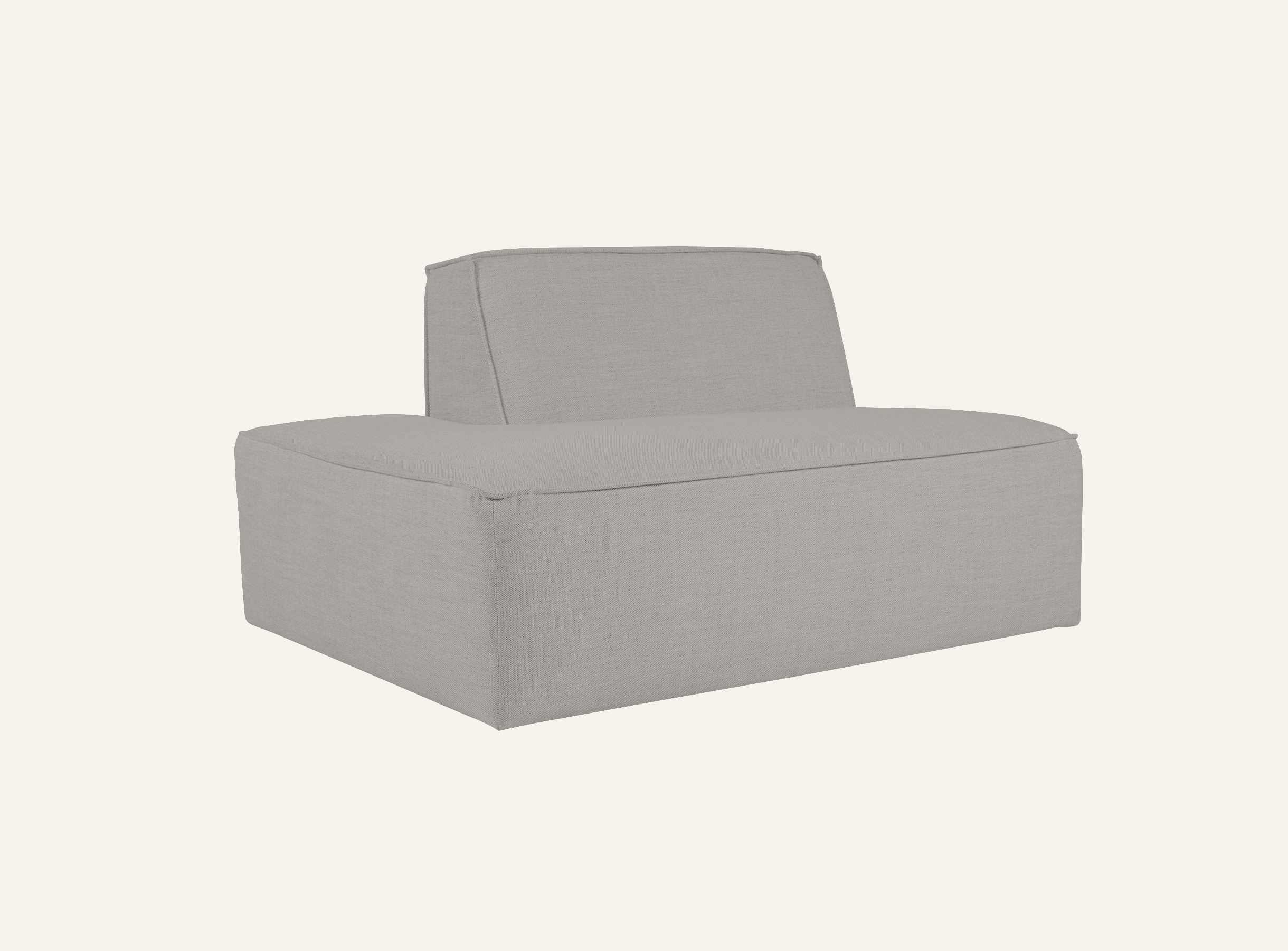 Modulsofa åpen ende venstre grå - 2