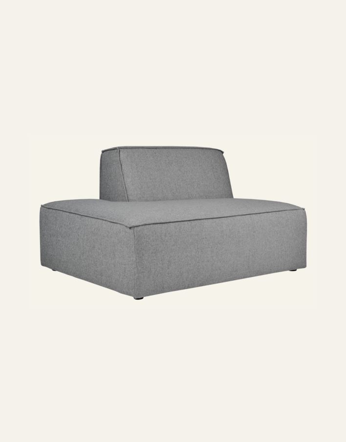 Modul åpen ende venstre grå - 3