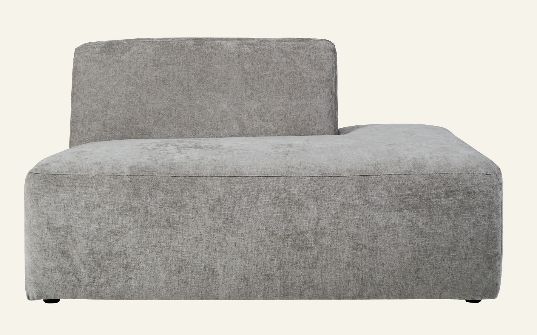 Modulsofa åpen ende høyre grå - 2