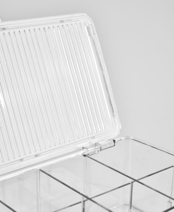 Oppbevaringsboks transparent - 6