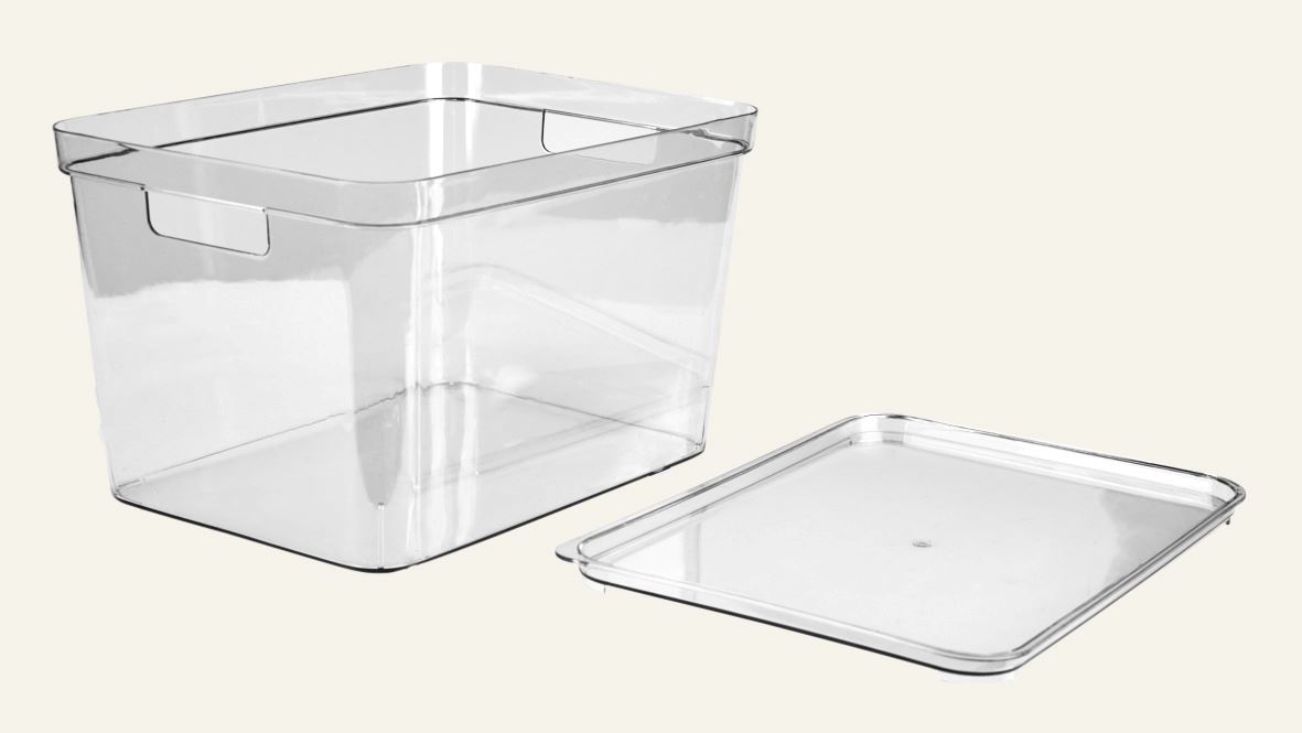 Oppbevaringsboks transparent - 9