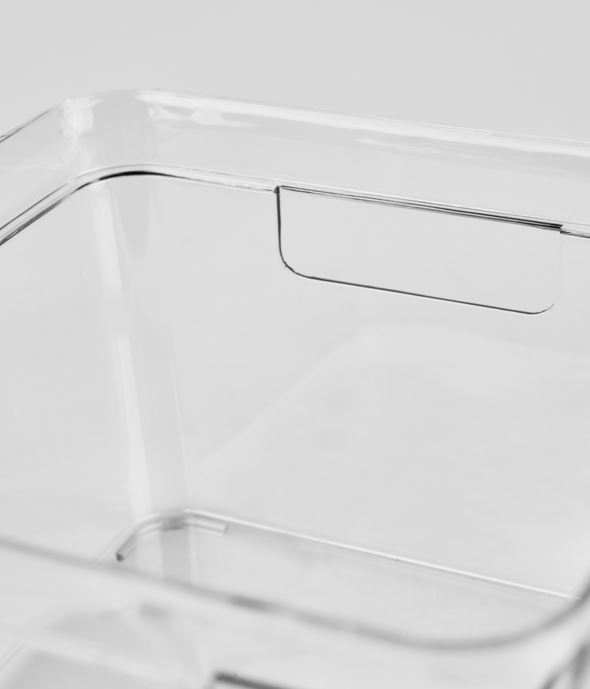 Oppbevaringsboks transparent - 12