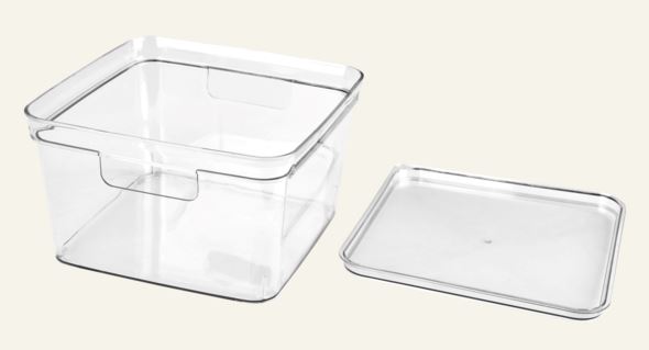 Oppbevaringsboks transparent - 8