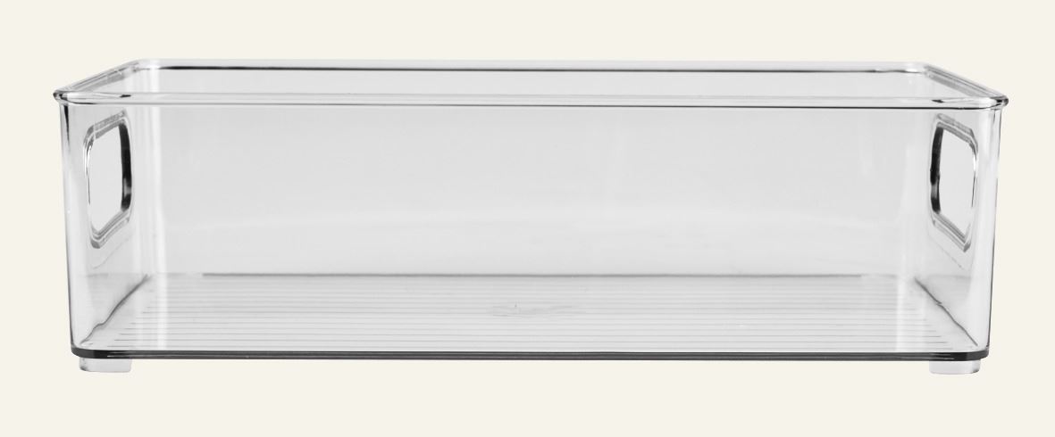 Stablebar oppbevaringsboks transparent - 3