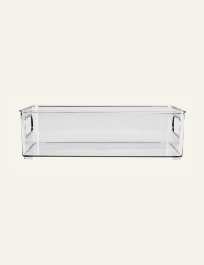 Stablebar oppbevaringsboks transparent - 3
