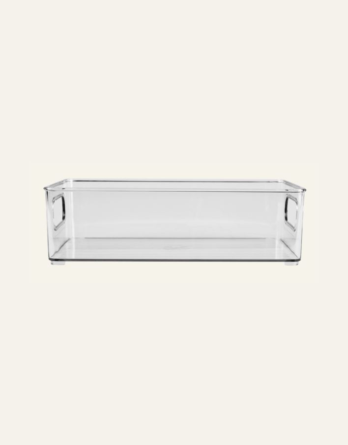 Stablebar oppbevaringsboks transparent - 3