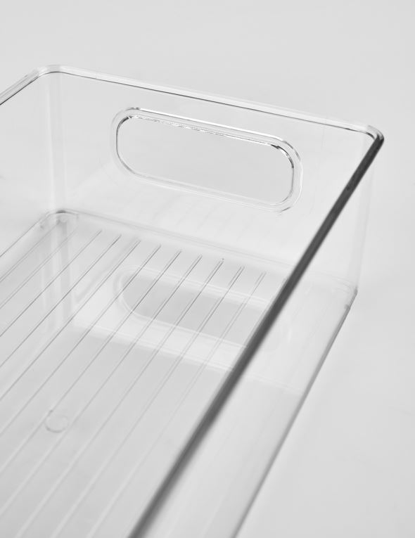Stablebar oppbevaringsboks transparent - 7