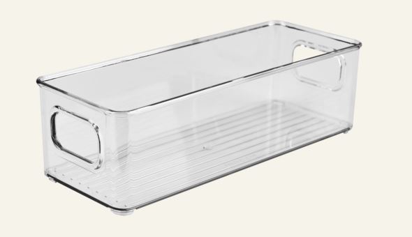 Stablebar oppbevaringsboks transparent - 5