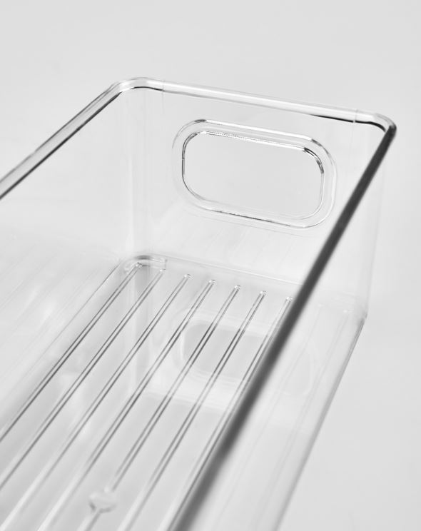 Stablebar oppbevaringsboks transparent - 6