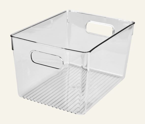 Oppbevaringsboks transparent - 10