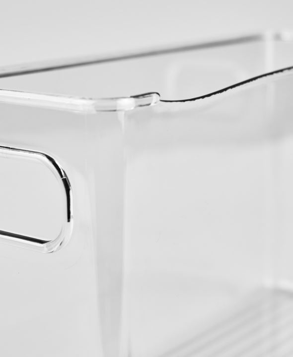 Smal oppbevaringsboks transparent - 15