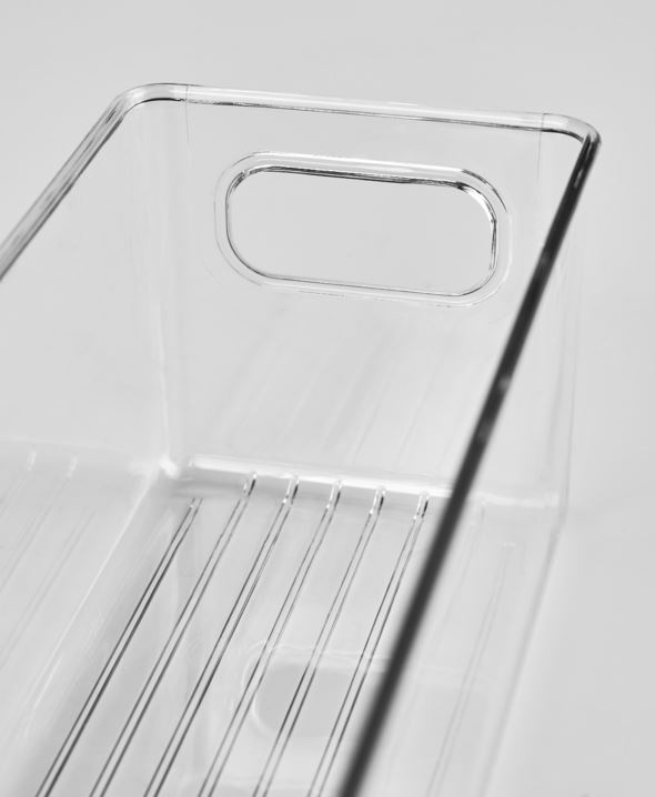 Smal oppbevaringsboks transparent - 14