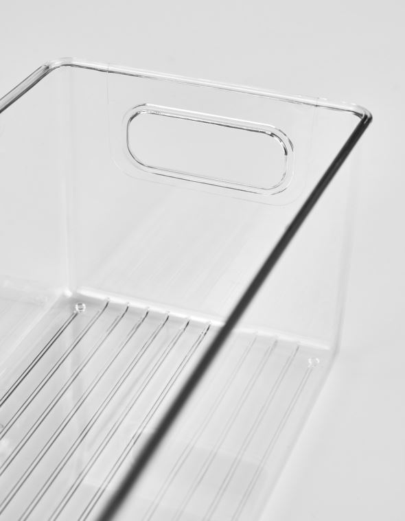 Smal oppbevaringsboks transparent - 11